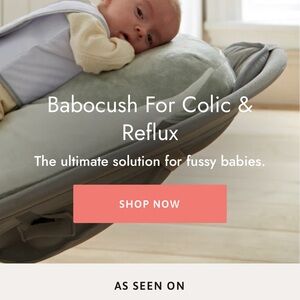 Baby Comfort Cushion - Gray